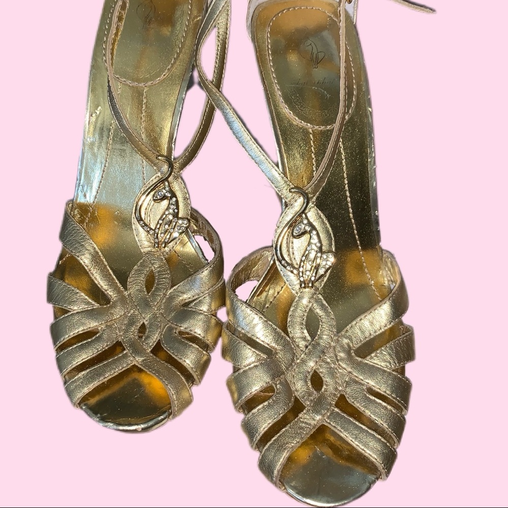 RARE GOLD DIAMOND BABYPHAT WEDGES ✨